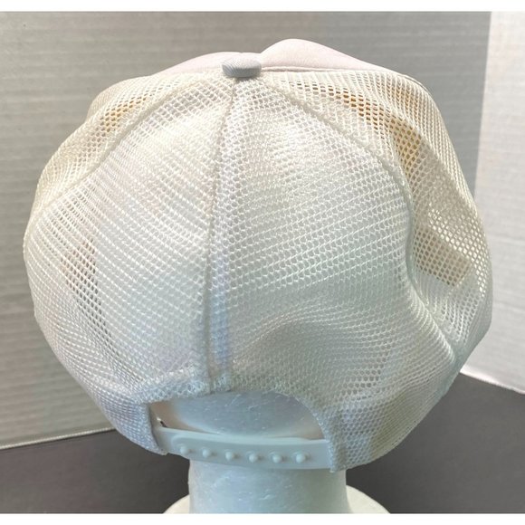 Amtron Video Hat White Trucker Mesh Cap Pirate Treasure Island - Picture 5 of 9